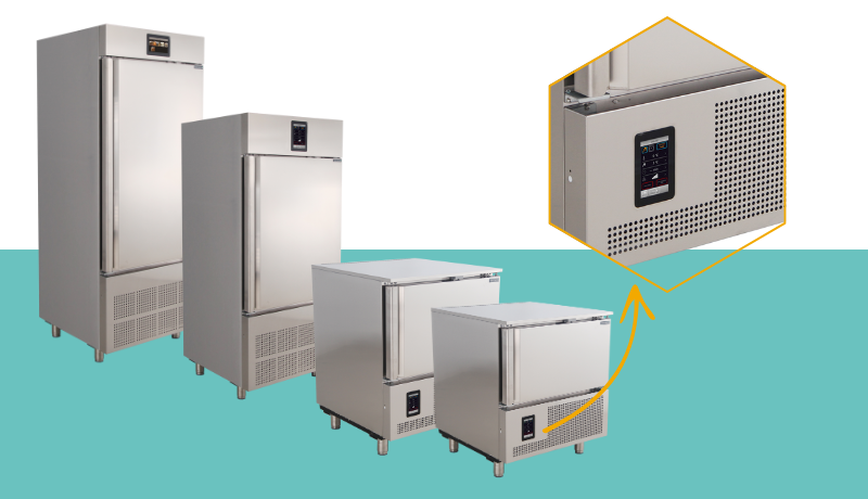 New Blast Chillers with Touch Screen